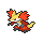 A sprite of delphox from pokemon