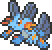 A sprite of swampert from pokemon