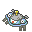 A sprite of magnezone from pokemon